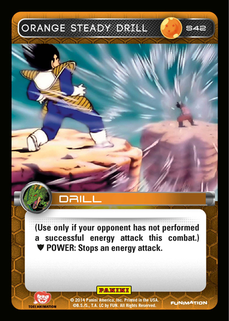 Orange Steady Drill